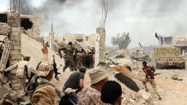 من معارك سرت الليبية - فرانس برس