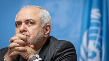 Iranian Foreign Minister Mohammad Javad Zarif looks at a press conference. (File photo: AFP)