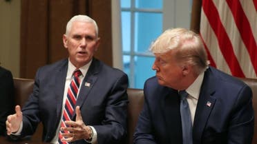 Mike Pence and Donald Trump