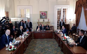 اجتماع حول ليبيا ضم وزراء خارجية مصر و فرنسا و قبرص و اليونان في القاهرة