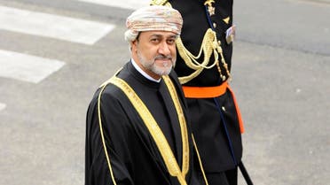 Then Oman’s Minister of Heritage and Culture Haitham bin Tariq al-Said in Amsterdam on April 30, 2013. (File photo: Reuters)