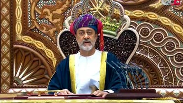 Oman's new sultan Haitham bin Tariq al-Said made his first speech in front of the Royal Family Council in Muscat, Oman, Saturday, Jan. 11, 2020. (Photo: AP)