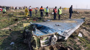 Rescue teams at the scene of a Ukrainian airliner that crashed shortly after take-off near Imam Khomeini airport in Tehran. (File Photo: AFP)