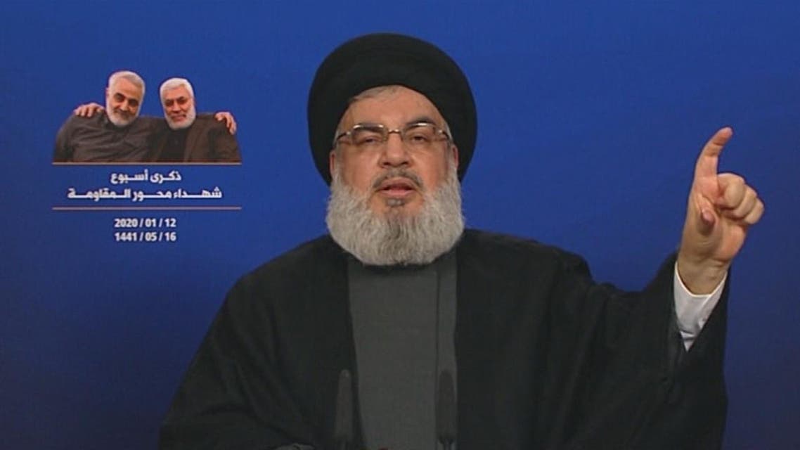 THUMBNAIL_ نصر الله: الهجوم على قاعدة عين الأسد مجرد صفعة وخطوة أولى على طريق الرد