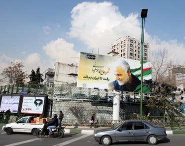 صورة لقاسم سليماني في طهران - فرانس برس