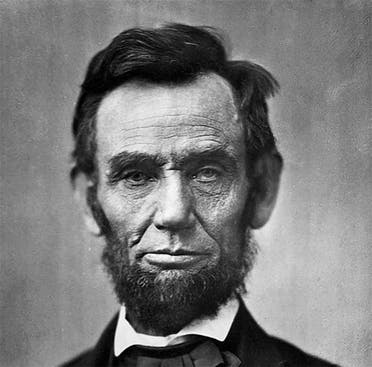 صورة للرئيس الأميركي أبراهام لينكولن