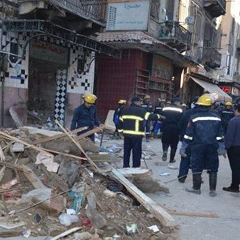 مصر.. 5 قتلى في سقوط بناية قديمة بالإسكندرية