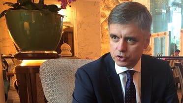 Ukrainian Foreign Minister Vadym Prystaiko speaks to Reuters on the sidelines of an official visit to Singapore, January 13, 2020. (Reuters)