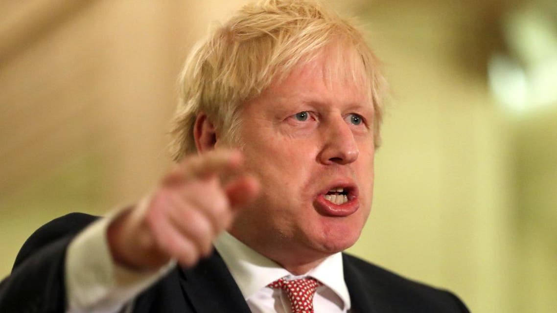 Britain's Prime Minister Boris Johnson speaks in the Stormont Parliament Buildings in Belfast, Northern Ireland, January 13, 2020. (Photo: Reuters)