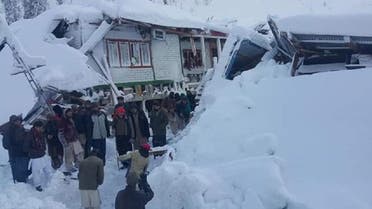At least 57 dead in avalanches in Pakistani Kashmir. (Twitter)