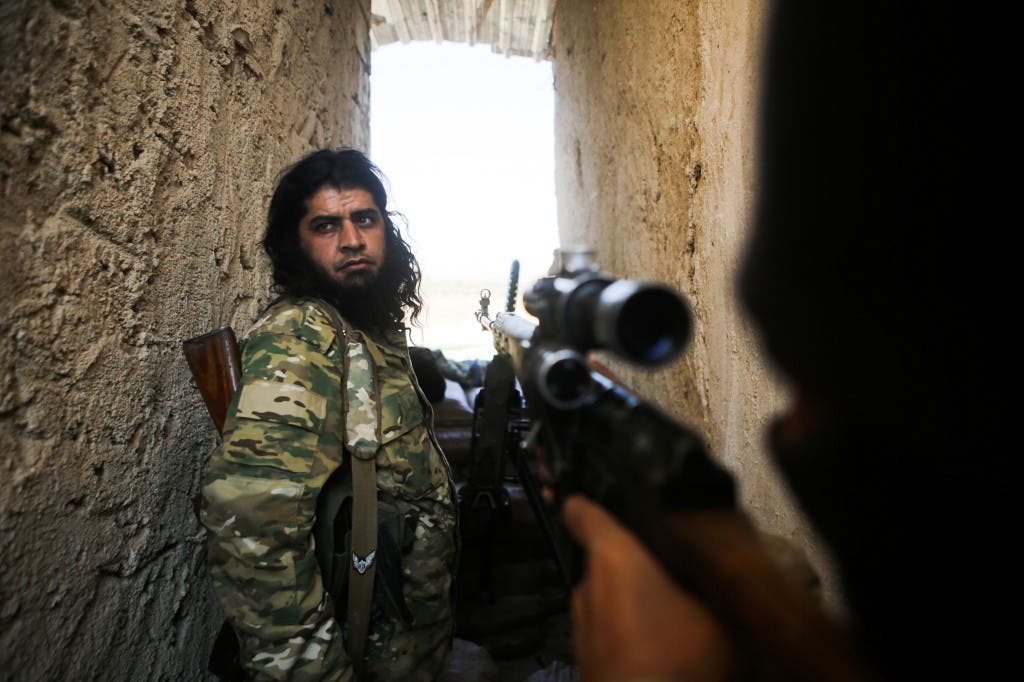 مقاتلون سوريون موالين لتركيا - فرانس برس