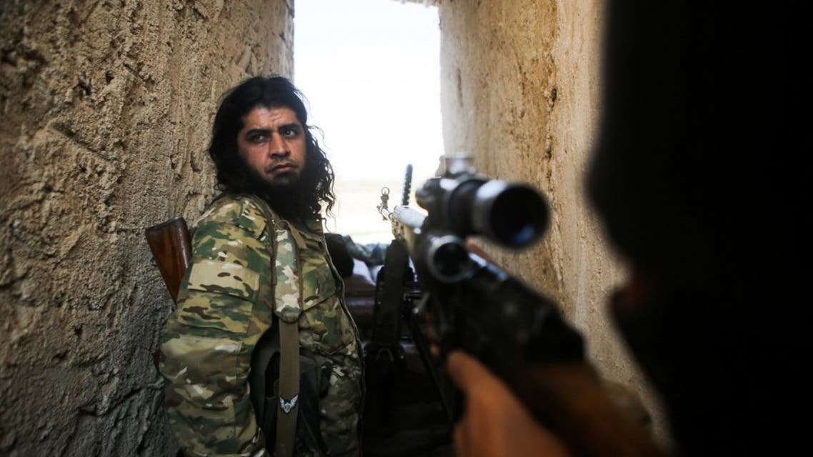 مقاتلون سوريون موالين لتركيا - فرانس برس