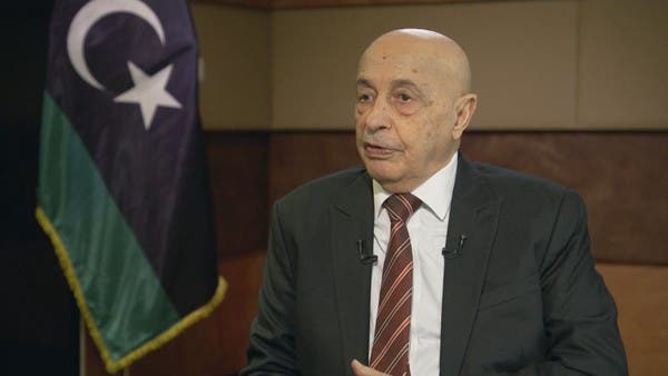 عقيلة صالح: موقف السيسي بشأن ليبيا مشروع لحماية أمن مصر