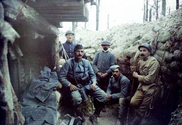 جنود فرنسيون بالحرب العالمية الأولى
