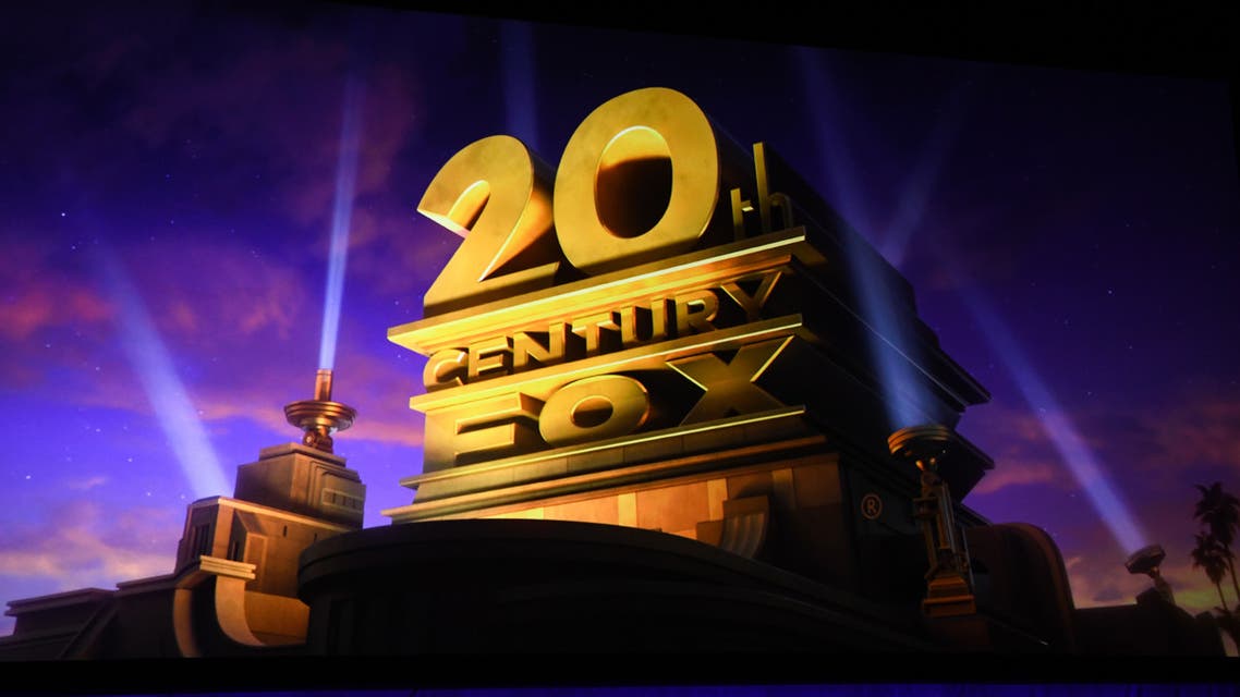 (FILES) In this file photo taken on April 3, 2019 the 20th Century Fox logo is seen during the CinemaCon Walt Disney Studios Motion Pictures Special presentation at the Colosseum Caesars Palace, in Las Vegas, Nevada. Disney will rename 20th Century Fox to distance its legendary film studio from the assets of media tycoon Rupert Murdoch, US media reported on January 17, 2020.