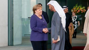 muhammad bin zaid and angela merkel