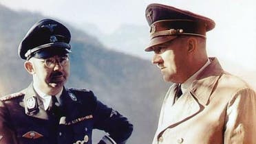 صورة ملونة تجمع بين هتلر وهملر بمنزل أوبر سالزبرغ - Copy
