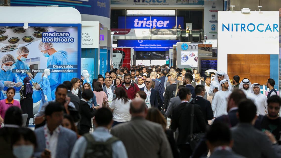 People at the Arab Health conference in Dubai, January 29. (Supplied in press release)