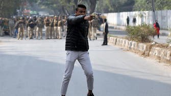 One wounded in shooting at Delhi protest against citizenship law