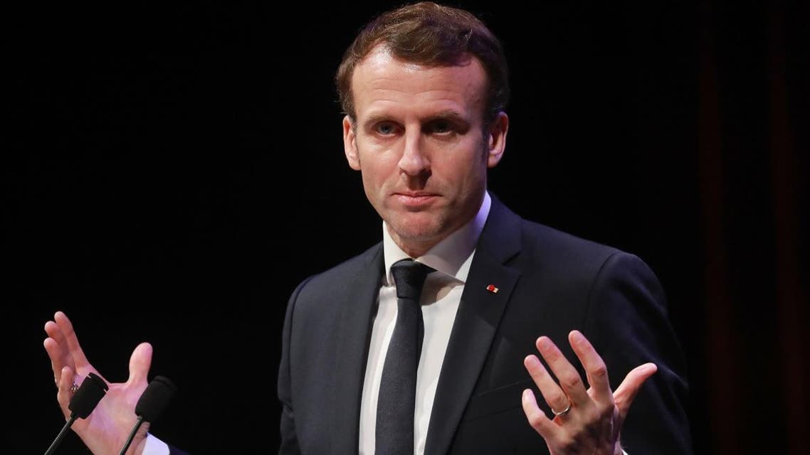 French President Emmanuel Macron (AFP)