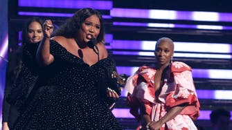 Lizzo honors Kobe, celebrates Grammys at pre-Super Bowl show