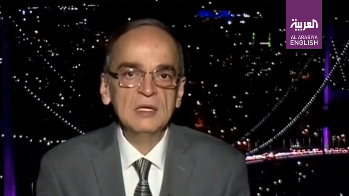 The joint president of Syria’s Constitutional Committee and former head of the Syrian opposition coalition, Hadi al-Bahra.(Screengrab)