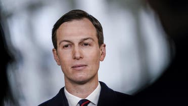 Jared Kushner, Senior Advisor to President Donald Trump, stands for a television interview on FOX News outside the White House. (AFP)