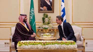 Saudi Arabia’s Crown Prince holds meeting with Greek PM in Riyadh main