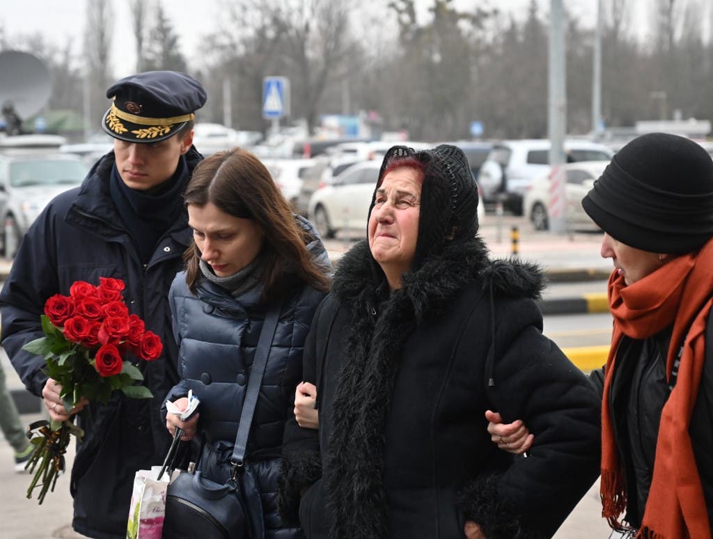 Families of Ukrainian victims - AFP