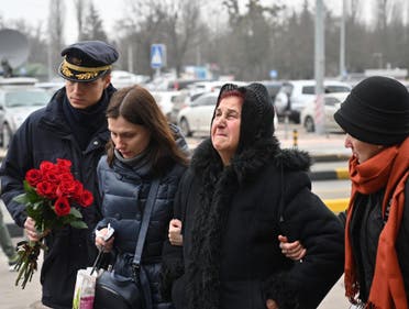 أهالي ضحايا الأوكرانية - فرانس برس