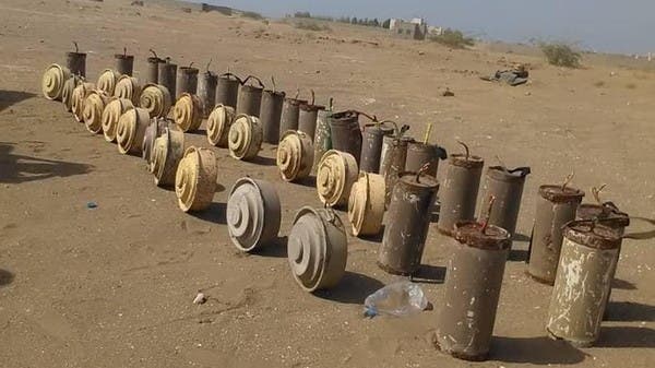 فيديو.. تفكيك حقل ألغام حوثي داخل حي سكني بالحديدة