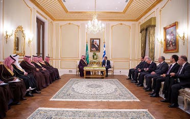 Saudi Arabia’s Crown Prince holds meeting with Greek PM in Riyadh 3