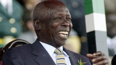 Former President of Kenya Daniel arap Moi in this October 2002 file photo. (AP)