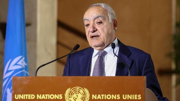 UN Envoy for Libya, Ghassan Salame holds a news briefing ahead of UN-brokered military talks in Geneva, Switzerland, February 4, 2020. (Photo: Reuters)