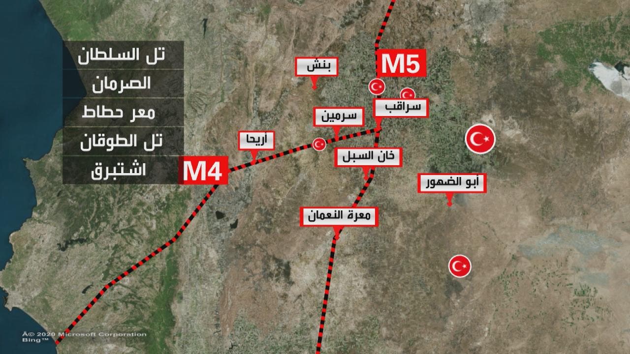 نقاط المراقبة التركية في إدلب (أرشيفية)