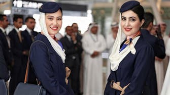 Saudia launches new uniforms after Saudi women become cabin crew
