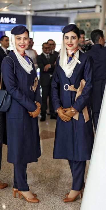 Saudi Arabian Airlines cabin crew new uniform -2 (Supplied)
