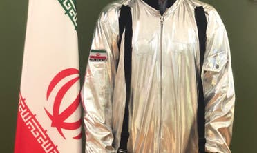 Iranian Space Suit from Twitter account of Iranian ICT Minister