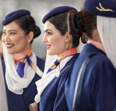 Saudi Arabian Airlines cabin crew new uniform -4 (Supplied)