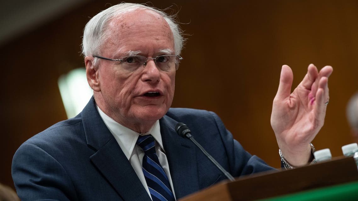James Jeffrey, State Department special representative for Syria engagement and special envoy to the Global Coalition to Defeat ISIS, testifies before the State, Foreign Operations and Related Programs Subcommittee on Capitol Hill in Washington, DC, on October 23, 2019.