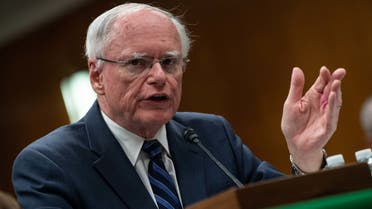 James Jeffrey, State Department special representative for Syria engagement and special envoy to the Global Coalition to Defeat ISIS, testifies before the State, Foreign Operations and Related Programs Subcommittee on Capitol Hill in Washington, DC, on October 23, 2019.