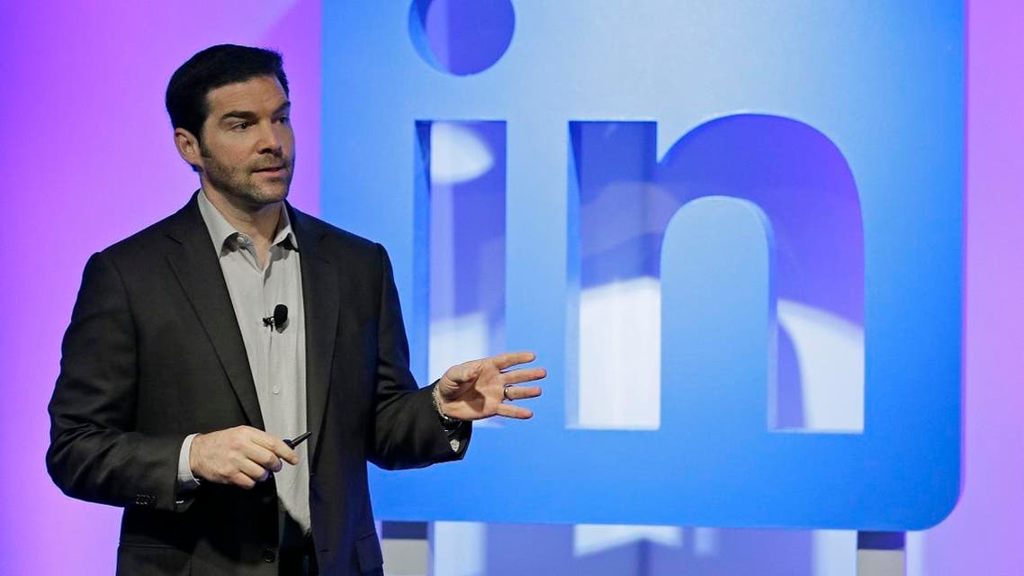 Jeff Weiner will become executive chairman after 11 years as CEO of the Microsoft-owned business. (File photo: AP)