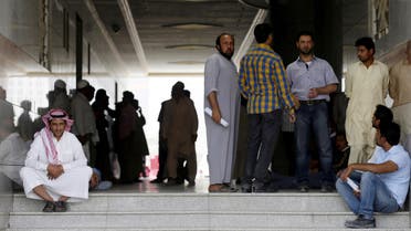 Migrant workers in Riyadh (Reuters)