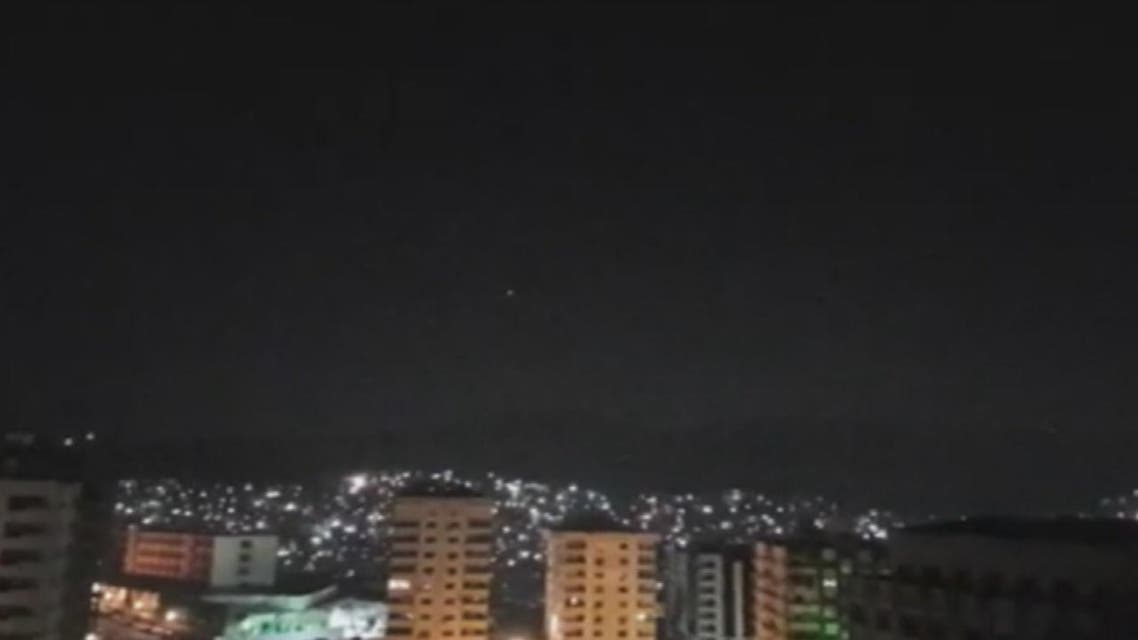 THUMBNAIL_ هجمات صاروخية تستهدف العاصمة السورية دمشق 