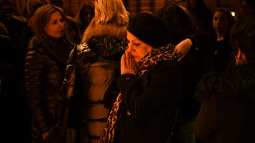 Mourners gather at a memorial service for the victims of Ukrainian Airlines flight PS752 attack in Iran at a church in Stockholm. (File photo: AFP)