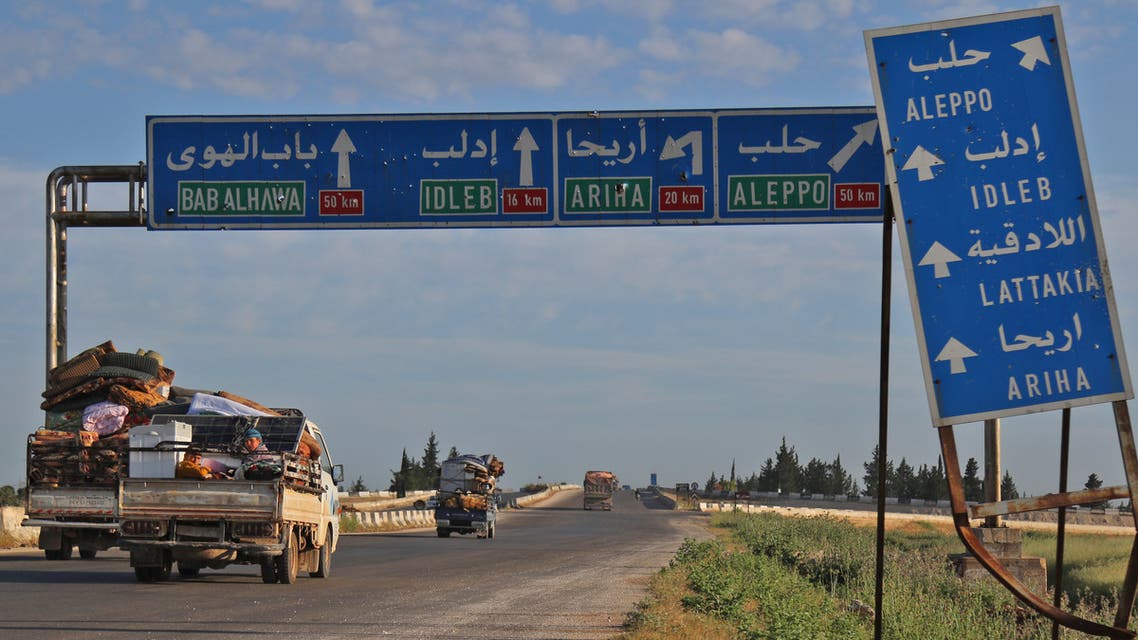 طريق حلب دمشق (أرشيفية- فرانس برس)