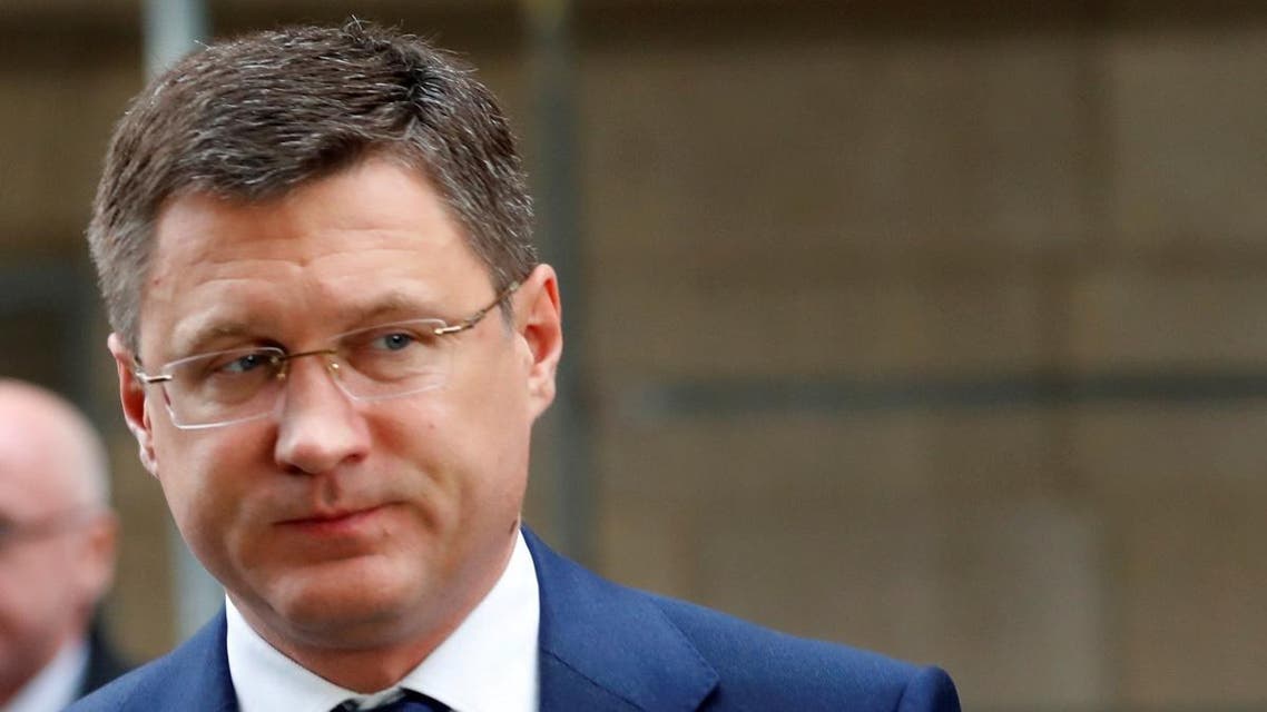 Russian Energy Minister Novak arrives at the OPEC headquarters in Vienna. (File photo: Reuters)