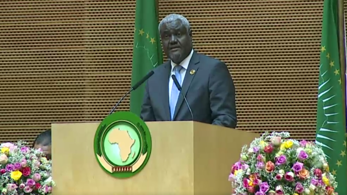 African Union Commission Chairperson Moussa Faki Mahamat