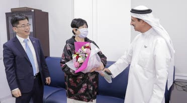 The Chinese Consul General in Dubai Li Xuhang visiting Yujia. (WAM)