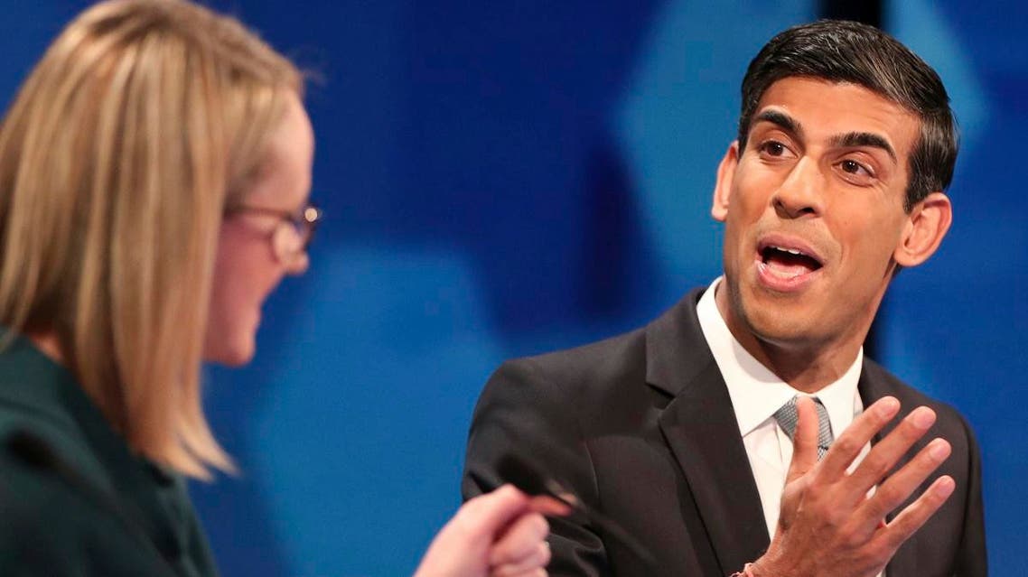 File photo of Chief Secretary to the Treasury Rishi Sunak (right). (AP)